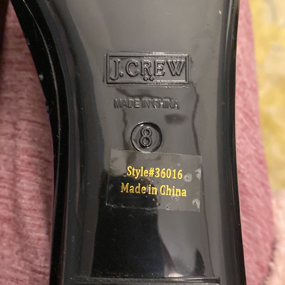 J.CREW JELLY SHOES BALLET FLATS BOW WOMENS SIZE 8 - Picture 8 of 8